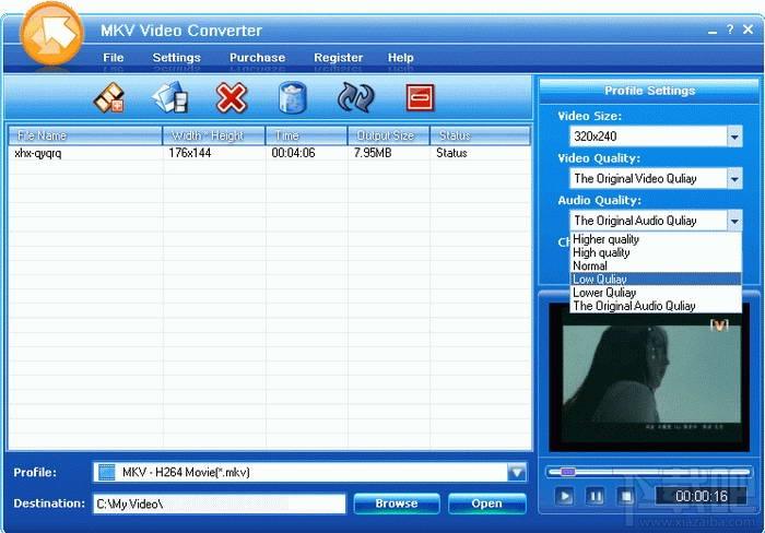 MKV Video Converter,Eztoo MKV Video Converter,MKV视频转换软件