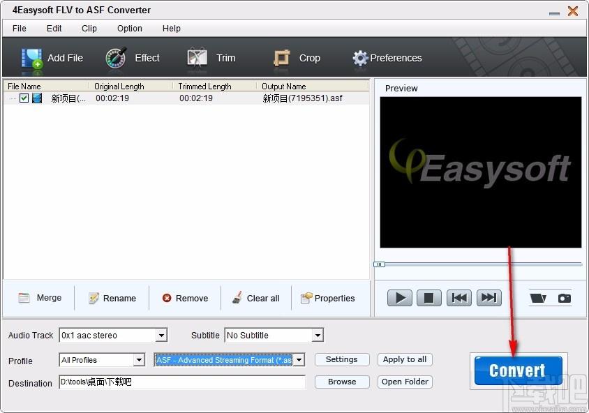 4Easysoft FLV to ASF Converter下载,FLV转ASF视频格式转换器