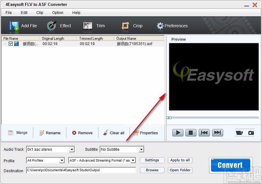 4Easysoft FLV to ASF Converter下载,FLV转ASF视频格式转换器